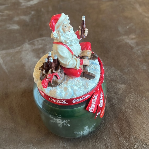 Coca-Cola 2003 Decorative Holiday Candle **NEW IN BOX** - Picture 5 of 12